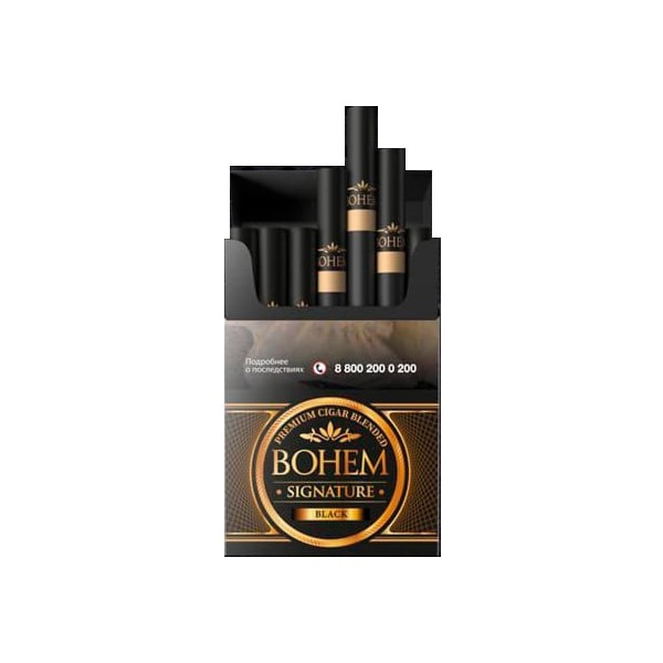 Сигареты Bohem Signature Black Label